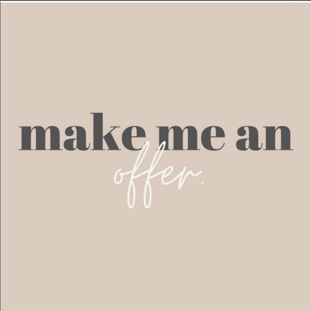 Make me an offer!